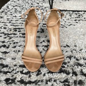 Schutz Women's Wedge Strappy Sandal Heels Size 6